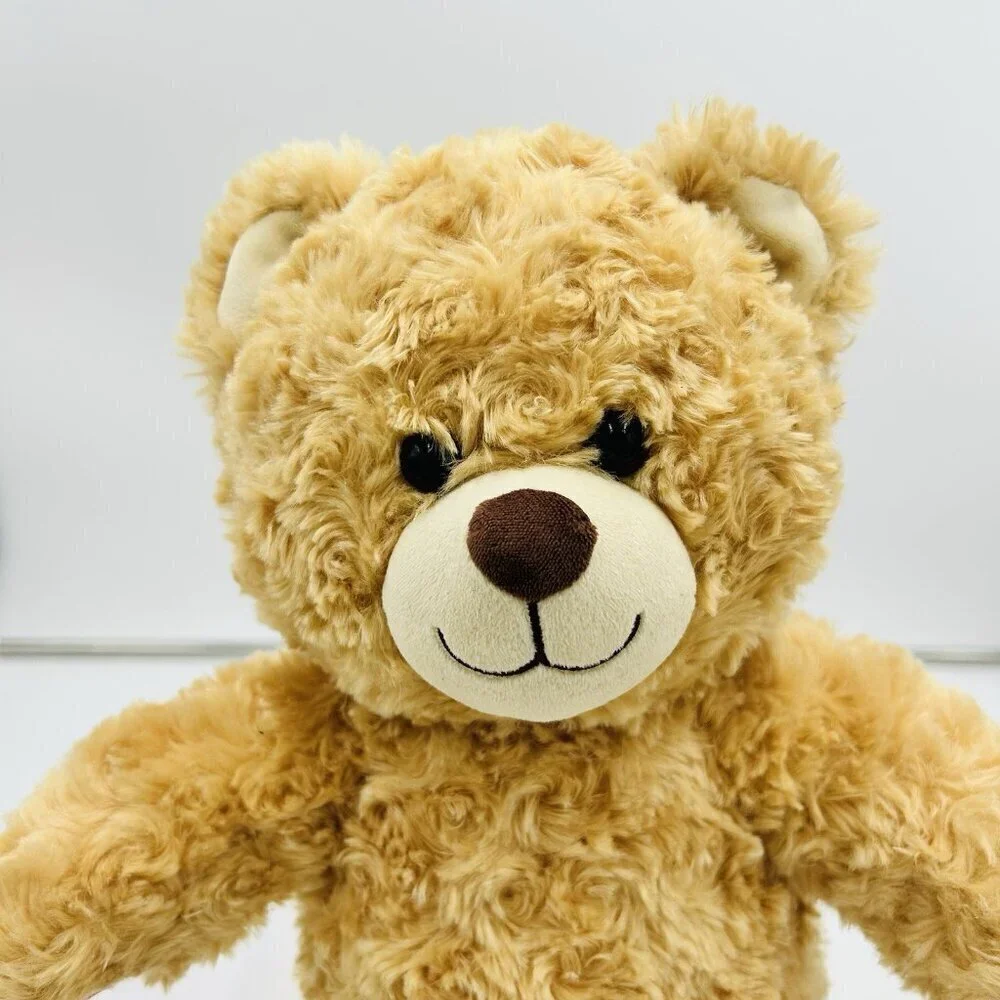 Build-A-Bear Happy Hugs Teddy Bear Plush Soft Tan Swirl Fur 18
